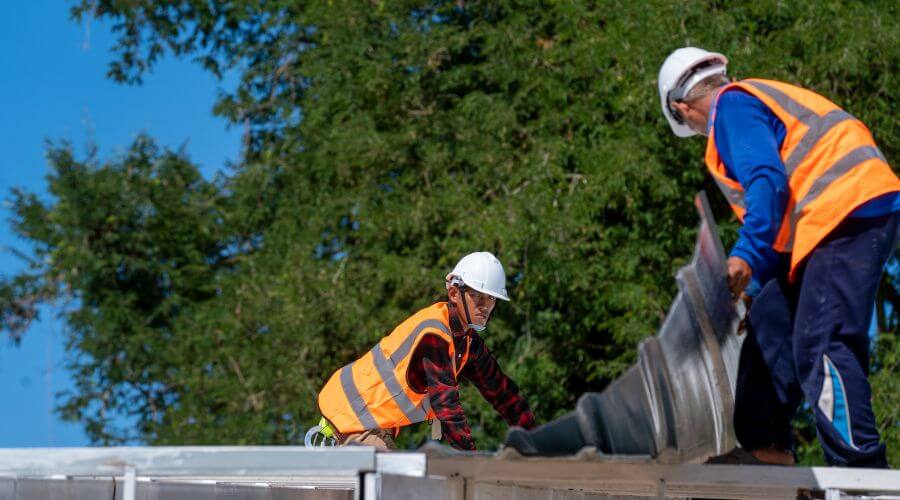 Professional new roof installation services in Warfield, KY